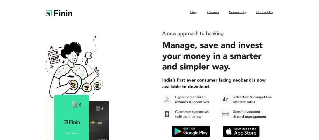 Finin – Modern neobanking platform