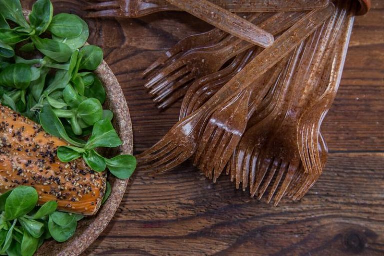 Edible cutlery and tableware made out of wheat bran Fusion WeRIndia