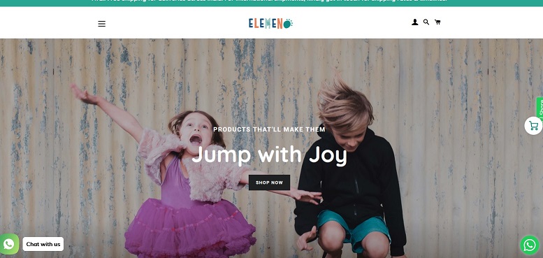 Elemeno Kids offers customized products to kids