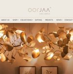 Oorjaa offers innovative lights made from paper and fibre