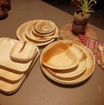 Couple makes tableware from Arecaleaf