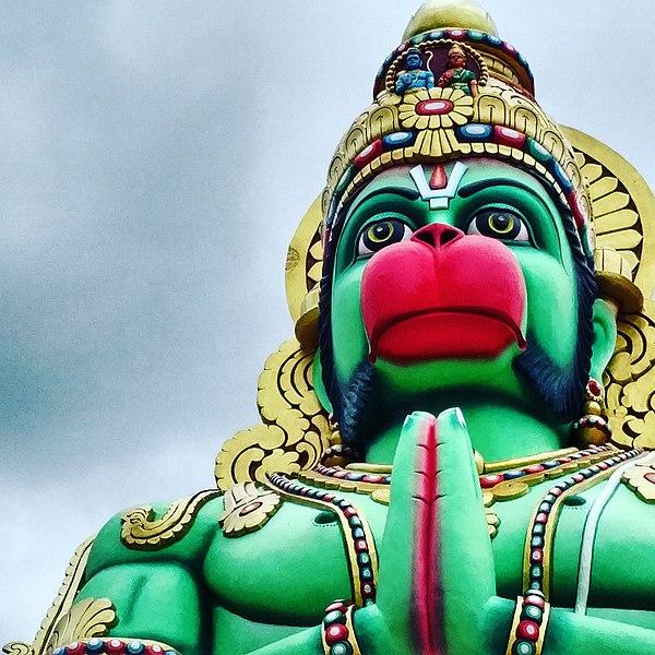 Lord Hanuman is worshipped as a female here