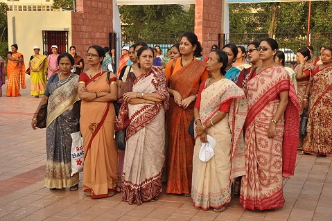 The Saree Run Event in Bengaluru