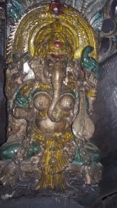 Lord Ganesha is worshipped in the feminine form here