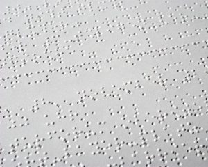 Award-winning Mouse-sized Portable Braille Printer