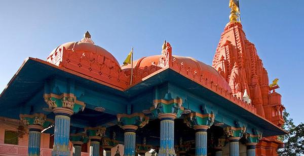 The temple of Lord Brahma in Pushkar