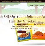 Snaqary offers healthy snacks