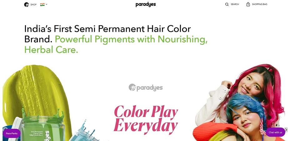 Paradyes – A fun hair colour brand