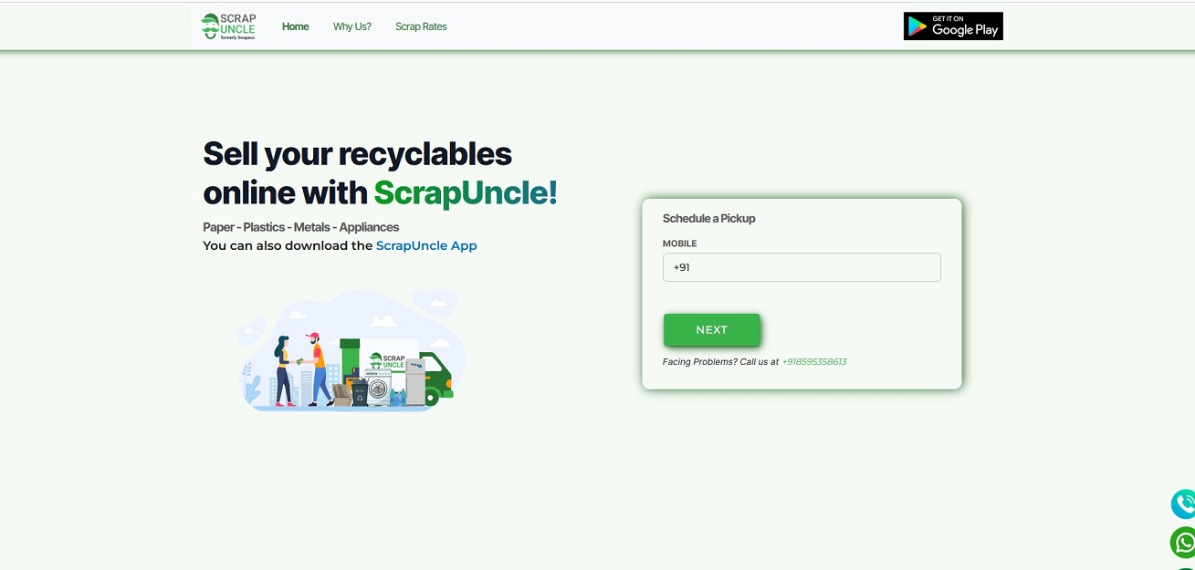 ScrapUncle – An online kabadiwala