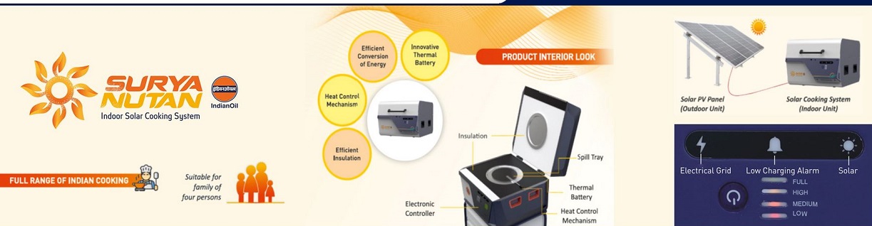 SuryaNutan – An indoor solar stove of IOL