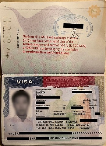 Different types of student visas offered by the US