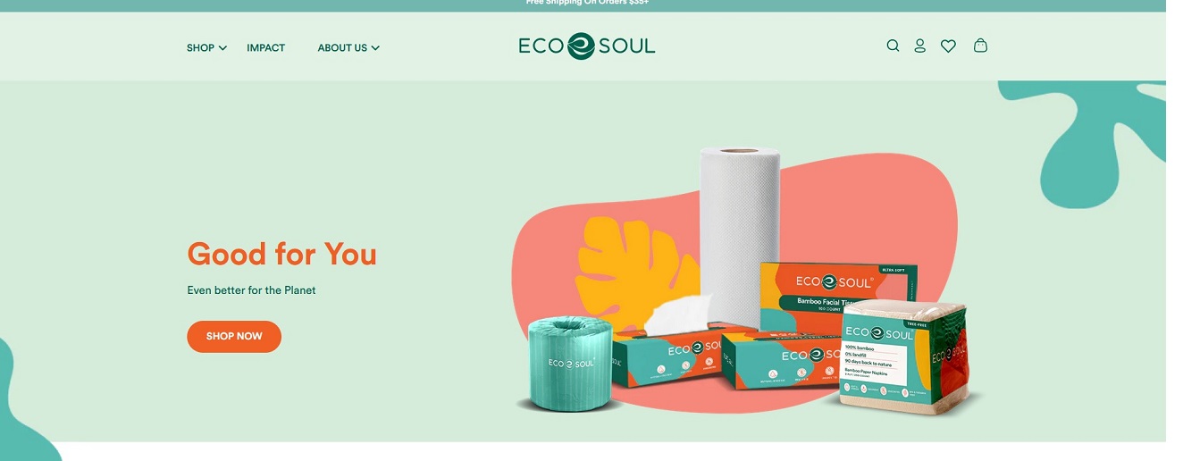EcoSoul Home offers sustainable solutions