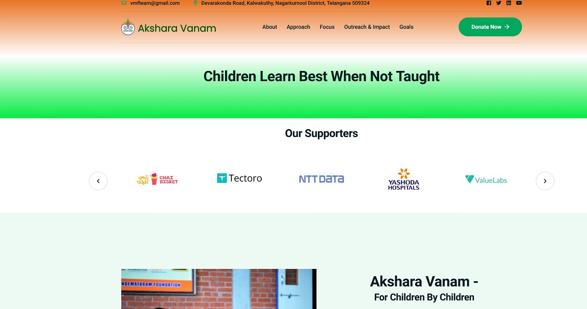 Akshara Vanam: A school where students lead the way