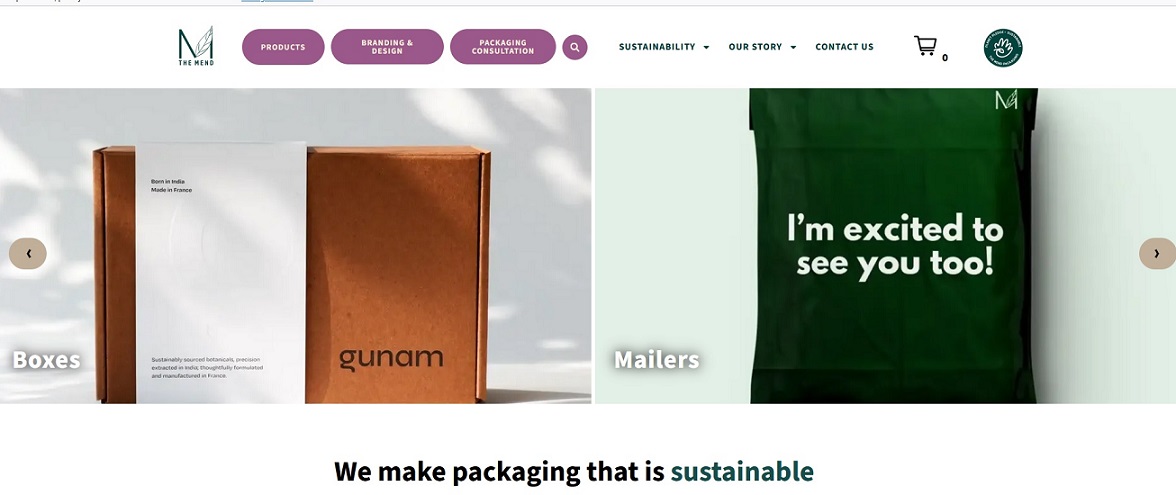 The Mend Packaging revolutionizing packaging