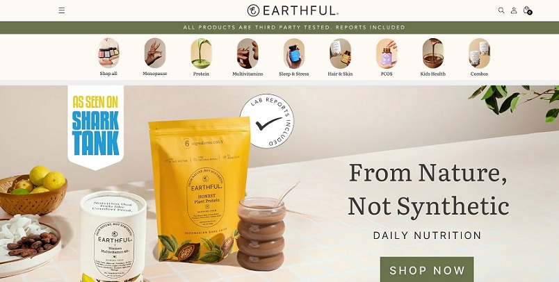 Earthful, a clean-label startup, grows 5X in a year