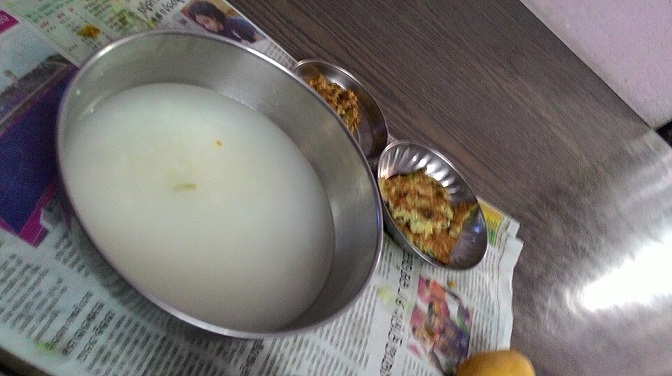 Glow naturally with rice water