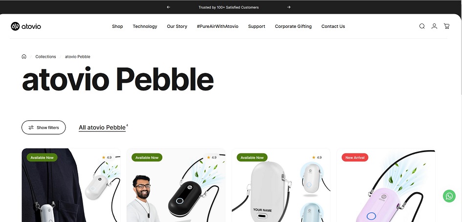 Atovio, a breathing innovation into India’s pollution crisis