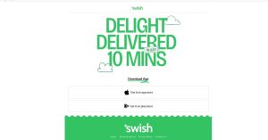 Swish races ahead in 10-minute food delivery