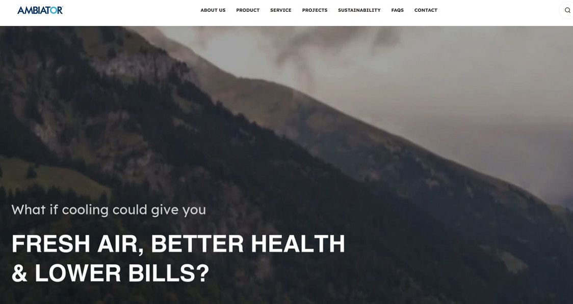 Ambiator reinvents cooling with sustainable innovation