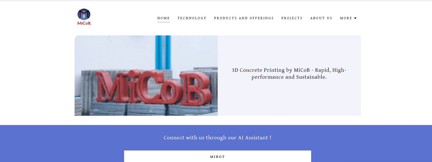 MiCoB is transforming construction with 3D concrete printing