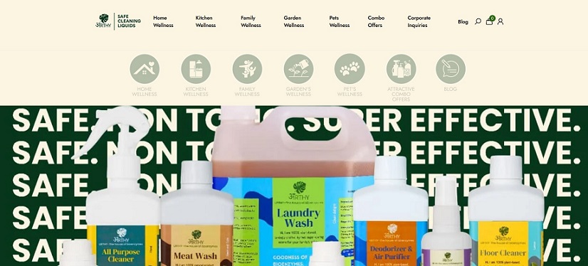 Urthy Turns Citrus Waste into Natural Cleaning Products