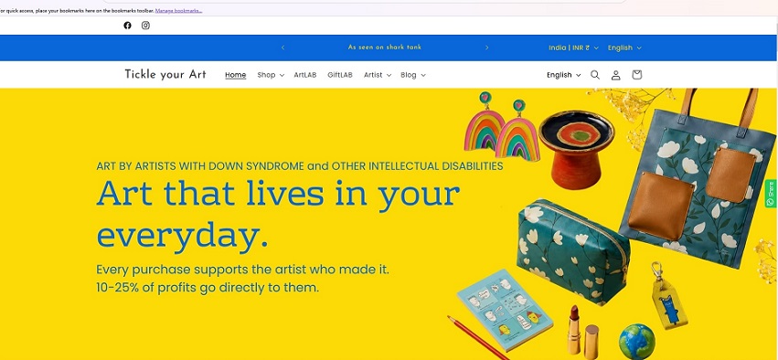 Tickle Your Art: A Startup Turning Creativity into Inclusion